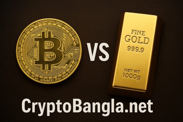 Bitcoin vs Gold: ভবিষ্যতের জন্য কোনটা Safe Haven? বিস্তারিত বিশ্লেষণ bitcoin vs gold